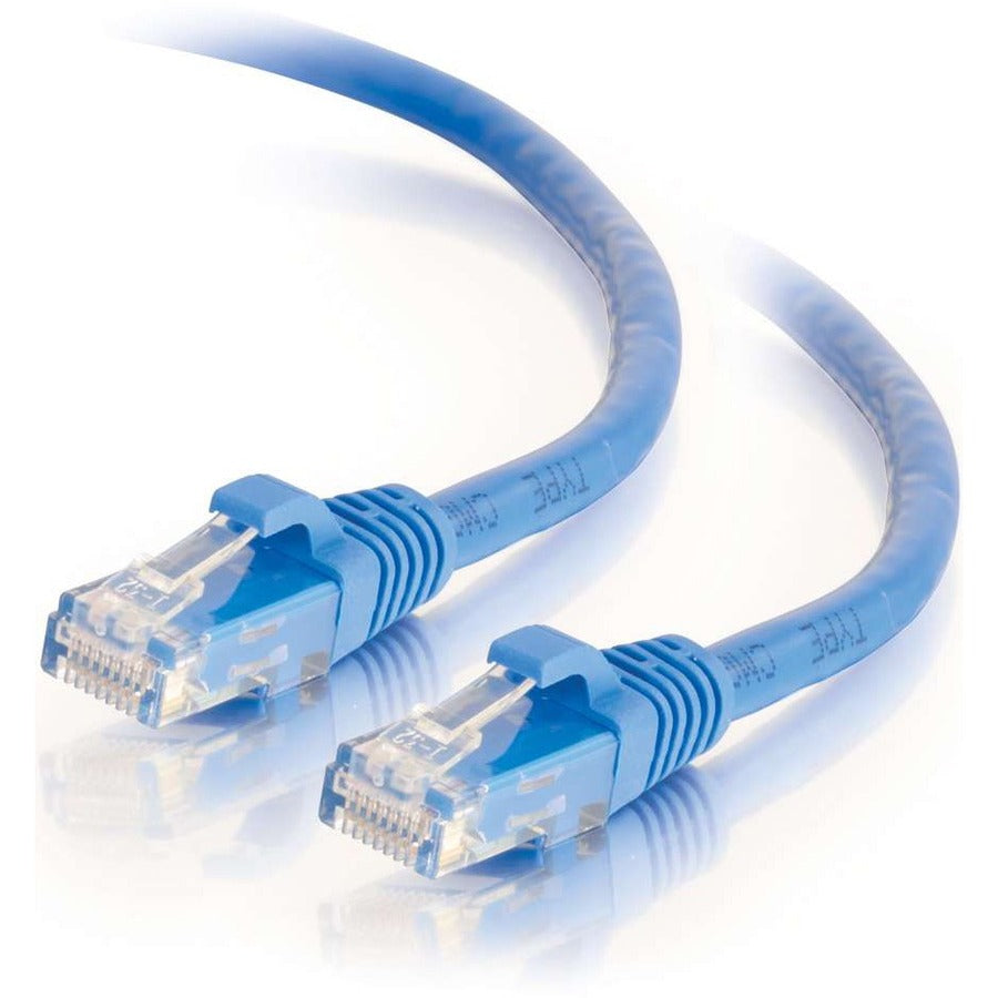 C2G 29007 7ft Cat6 Unshielded Ethernet Network Patch Cable, Blue - 25 Pack