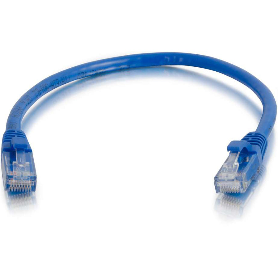 C2G 29007 7ft Cat6 Unshielded Ethernet Network Patch Cable, Blue - 25 Pack