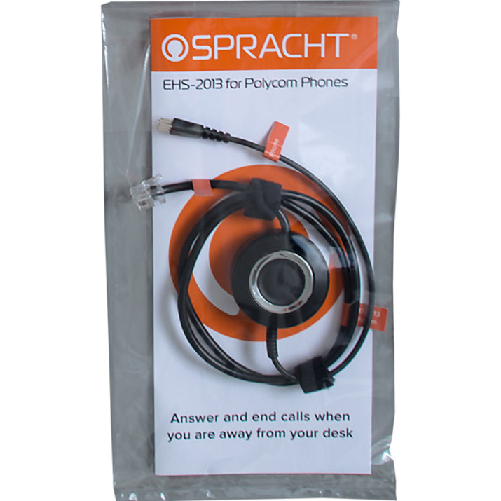 Spracht EHS-2013 Phone Cable for Polycom Soundpoint IP Phones, Compatible with IP 650, IP 560, IP 550, IP 670, IP 430, IP 450, IP 320, IP 321, IP 330, IP 331, IP 335