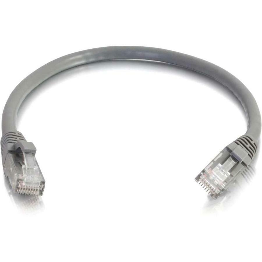 C2G 29038 10 ft Cat6 Snagless UTP Unshielded Network Patch Cable (50 pk), Gray