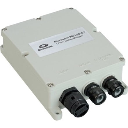 Microchip PD-9001GO-ET PoE Midspan PD-9001GO-ET/AC, Power Over Ethernet Injector, 30W Output Power