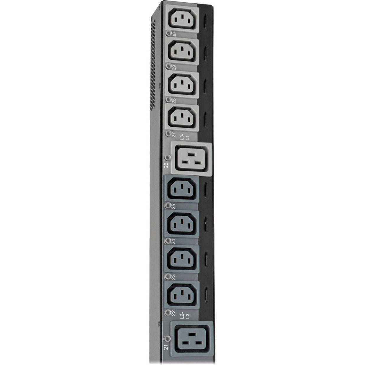 Tripp Lite PDU3EVSR6L2130 30-Outlet PDU 10 kW Power Rating Three Phase Switched Overload Protection 