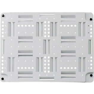On-Q AC1040 Universal Mounting Plate, White ABS Plastic, 1 Year Warranty, RoHS Certified