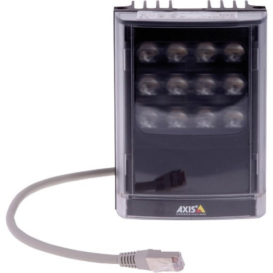 AXIS 01211-001 IR/White Light Illuminator, PoE, Impact Resistant, Aluminum, Polycarbonate