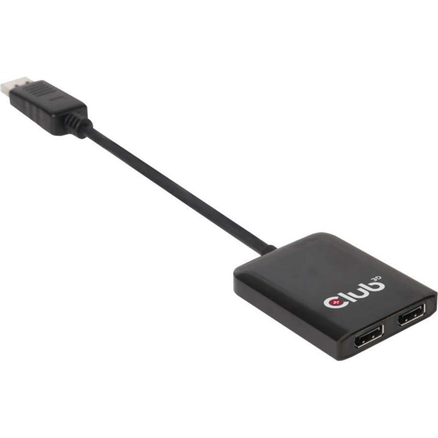 Club 3D CSV-6200 Multi Stream Transport (MST) Hub DisplayPort 1.2 Dual Monitor USB Powered, 4096 x 2160 Video Resolution