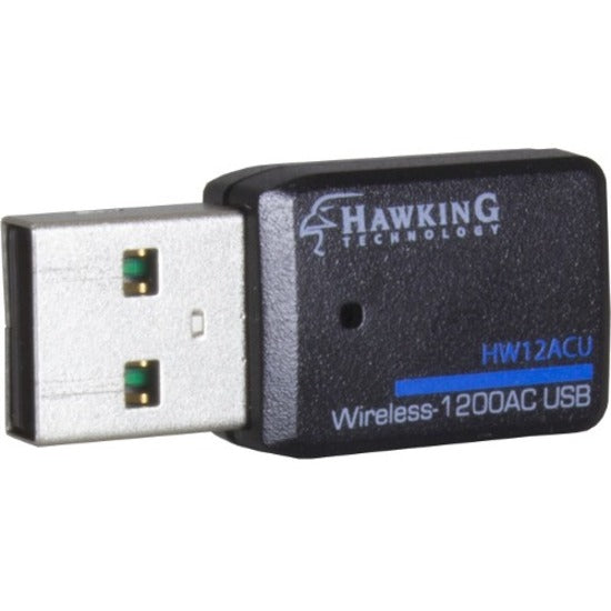 Hawking HW12ACU Wireless-1200AC USB Adapter, Wi-Fi 5, 1.17 Gbit/s
