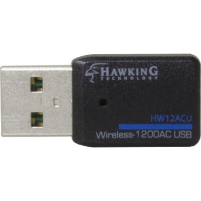 Hawking HW12ACU Wireless-1200AC USB Adapter, Wi-Fi 5, 1.17 Gbit/s