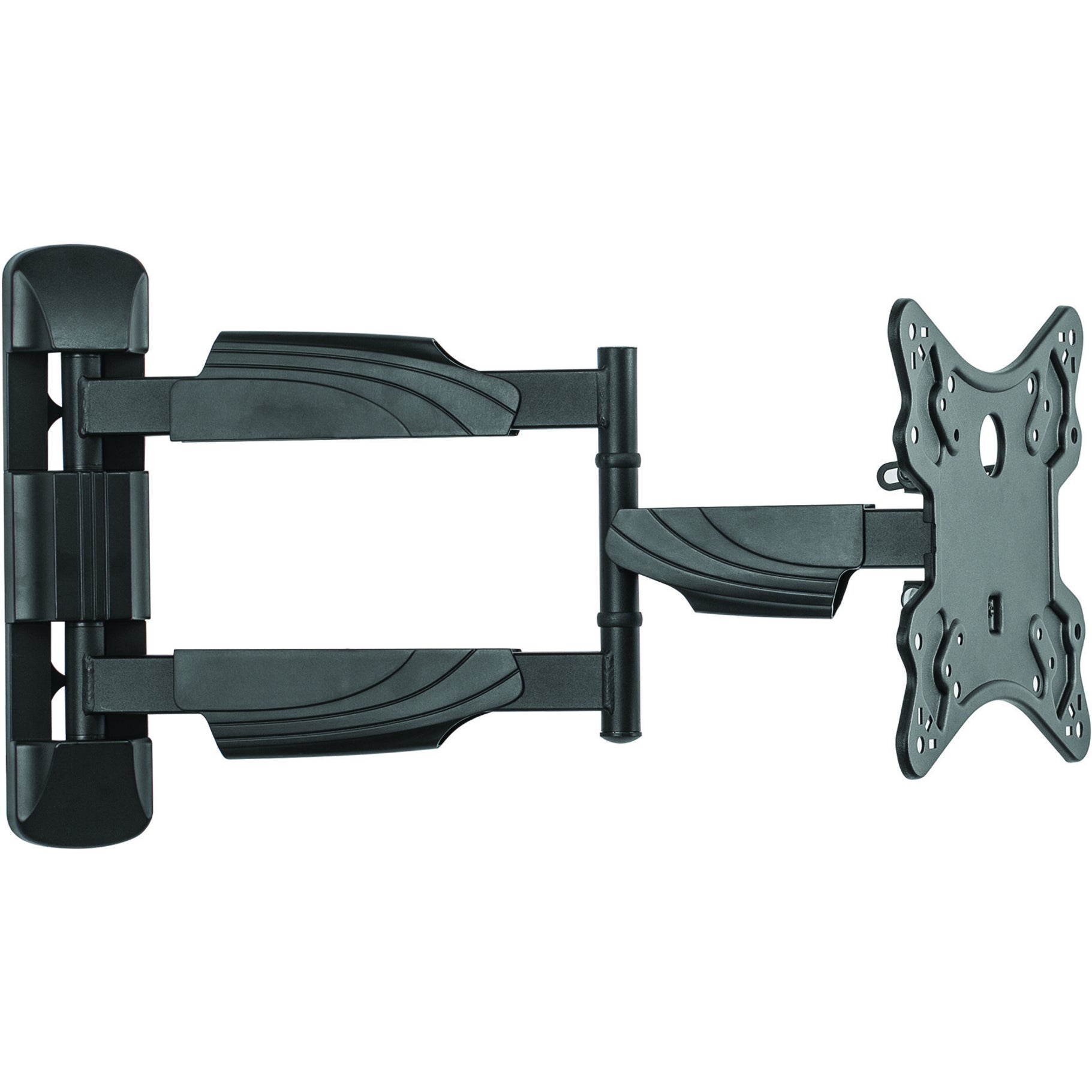 Fellowes 8043601 Full Motion TV Wall Mount, Supports up to 55" Screens, 77 lb Load Capacity