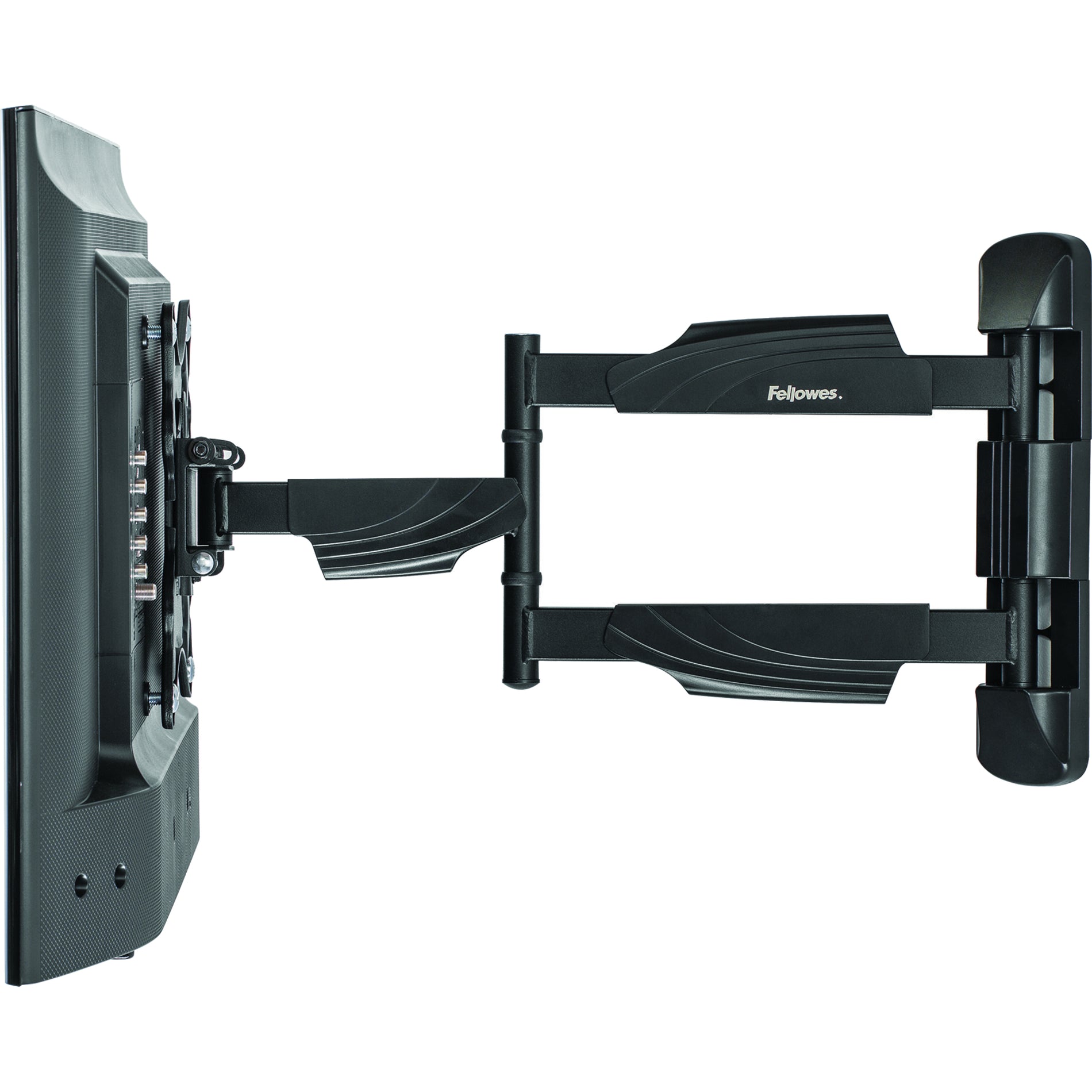 Fellowes 8043601 Full Motion TV Wall Mount, Supports up to 55" Screens, 77 lb Load Capacity