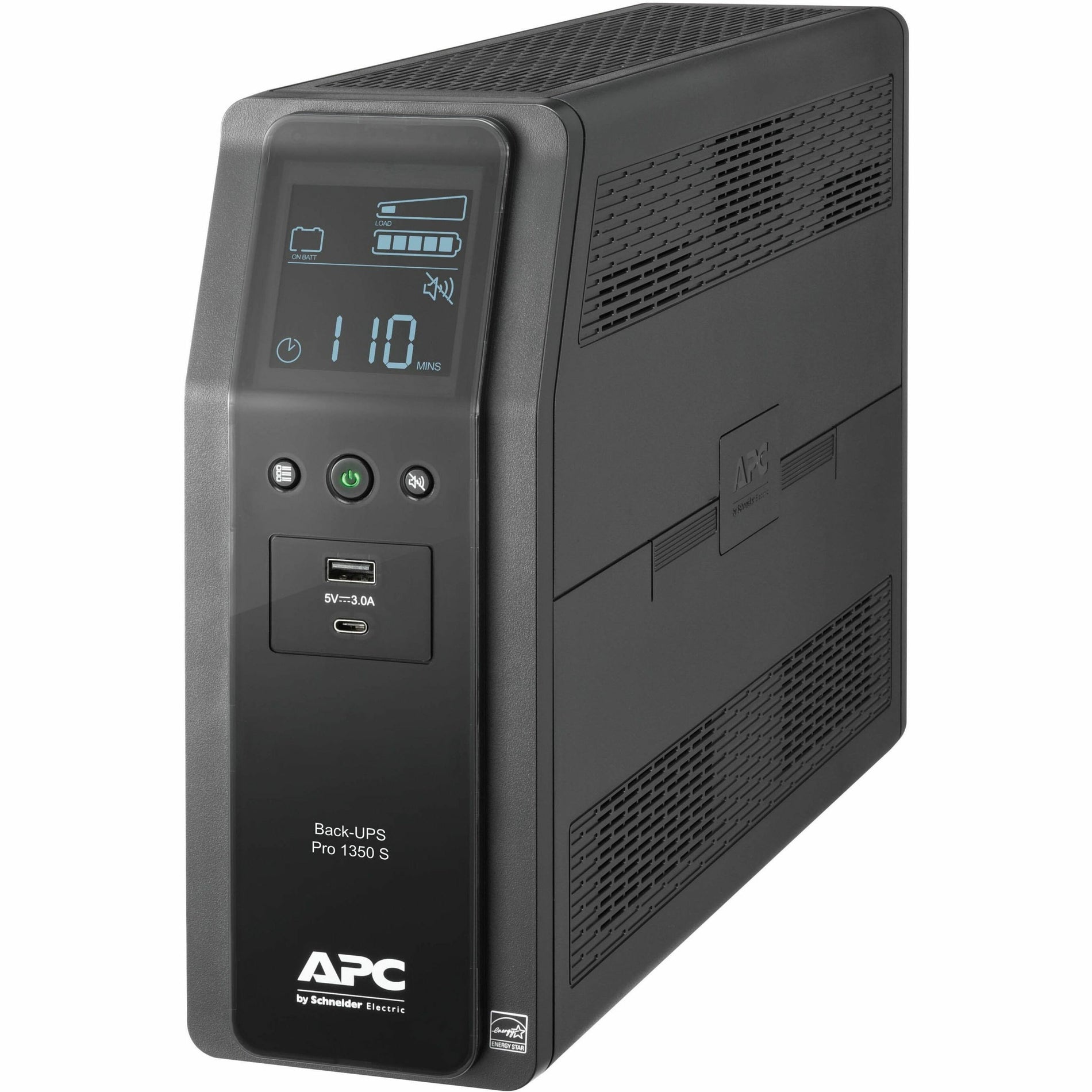 APC BR1350MS Back-UPS Pro Tower UPS, 1350VA/810W, 3 Year Warranty, Energy Star, RoHS Certified [Discontinued]