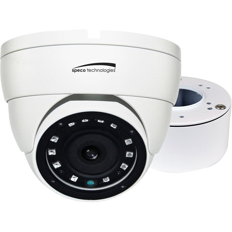 Speco VLDT4W 2MP HD-TVI Eyeball Camera, Full HD Surveillance, Built-in IR LED, IP66 Weather Resistant