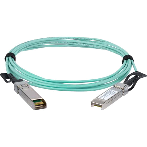 StarTech.com SFP10GAOC3M SFP+ Active Optical Cable - 3 m (9.8 ft.), Flexible, Hot-swappable, 10 Gbit/s Data Transfer Rate, Fiber Optic Network Cable