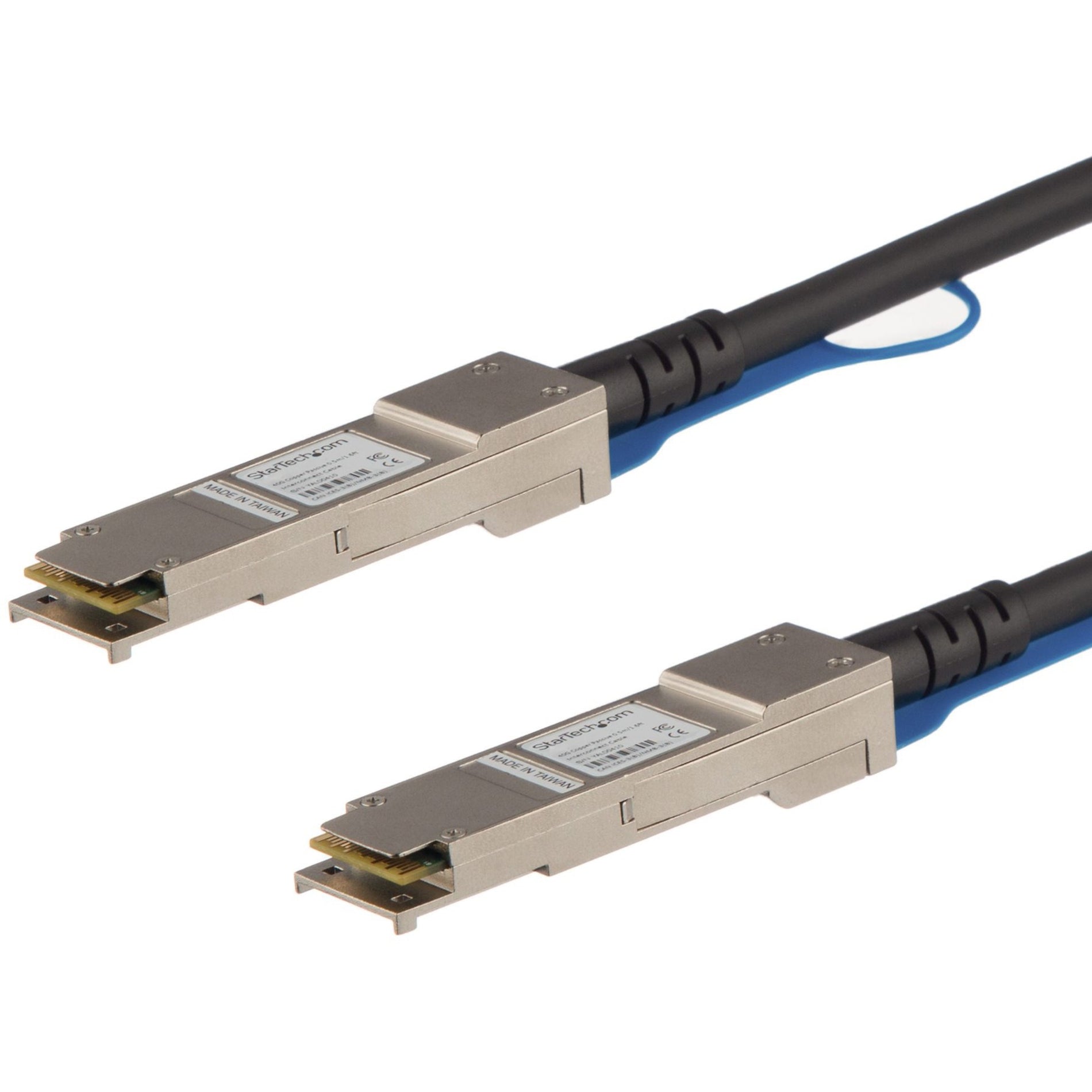 StarTech.com QSFPH40GACU5 QSFP+ Direct Attach Cable - 5 m (16.4 ft.), Active, Hot-swappable, 40 Gbit/s