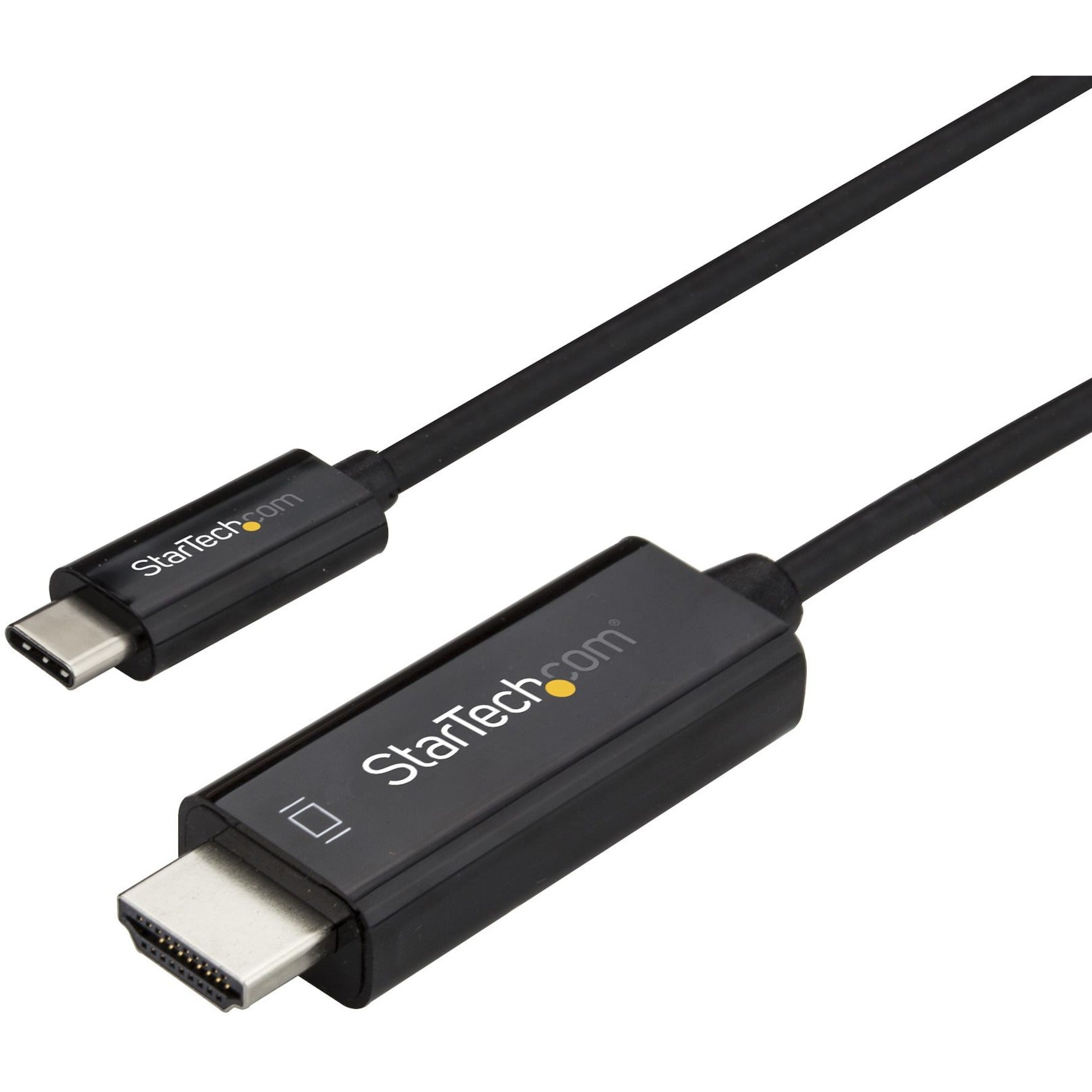 StarTech.com CDP2HD2MBNL 2m USB-C to HDMI Cable - 4K at 60Hz, Black