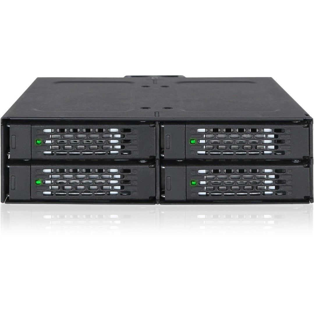Icy Dock MB607SP-B ToughArmor Drive Enclosure, 4-Bay SATA 6Gbps Hot Swap Rack Cage