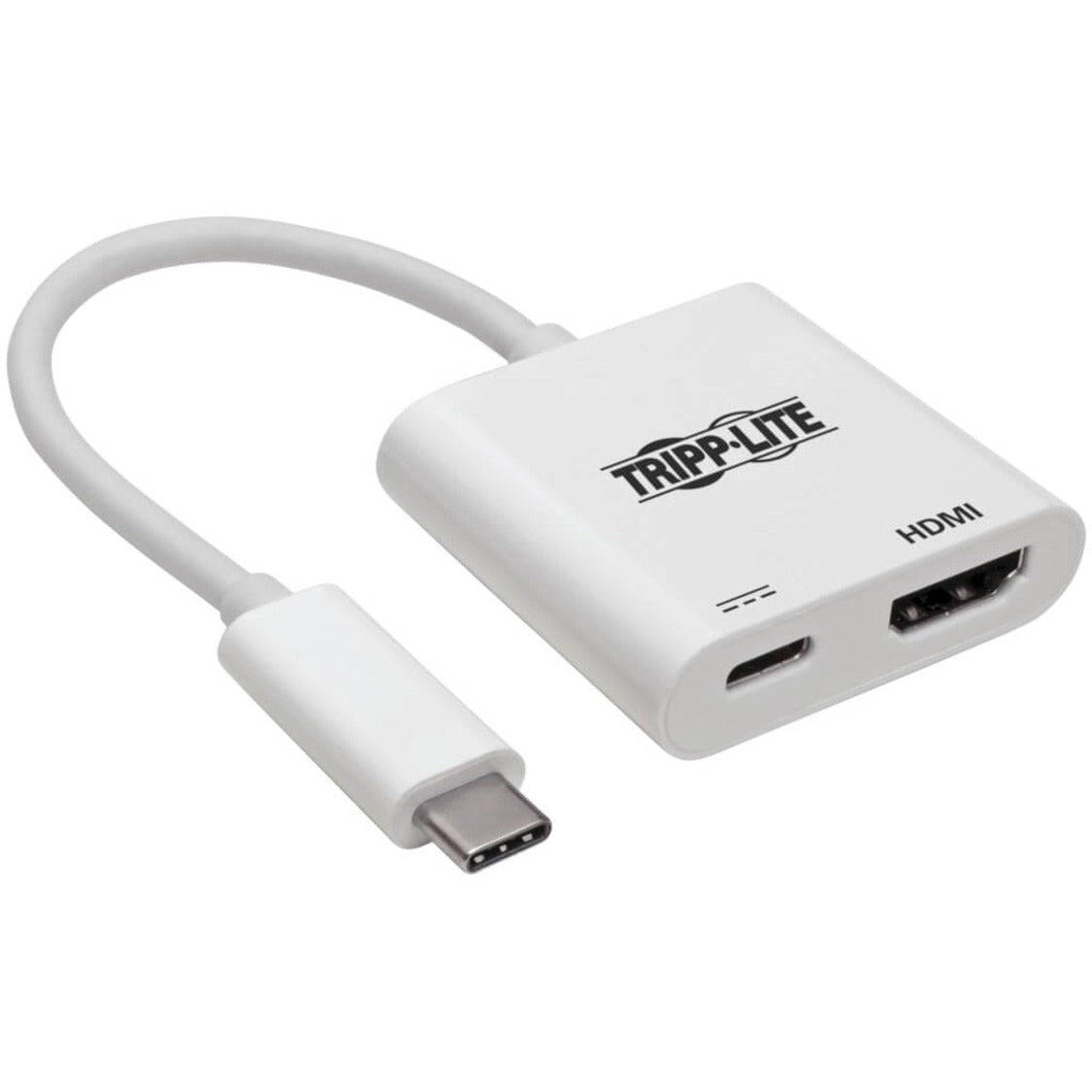 Tripp Lite U444-06N-H4K6WC USB-C 3.1 to HDMI 4K Adapter, M/F, White - Connect Your Devices with Ease