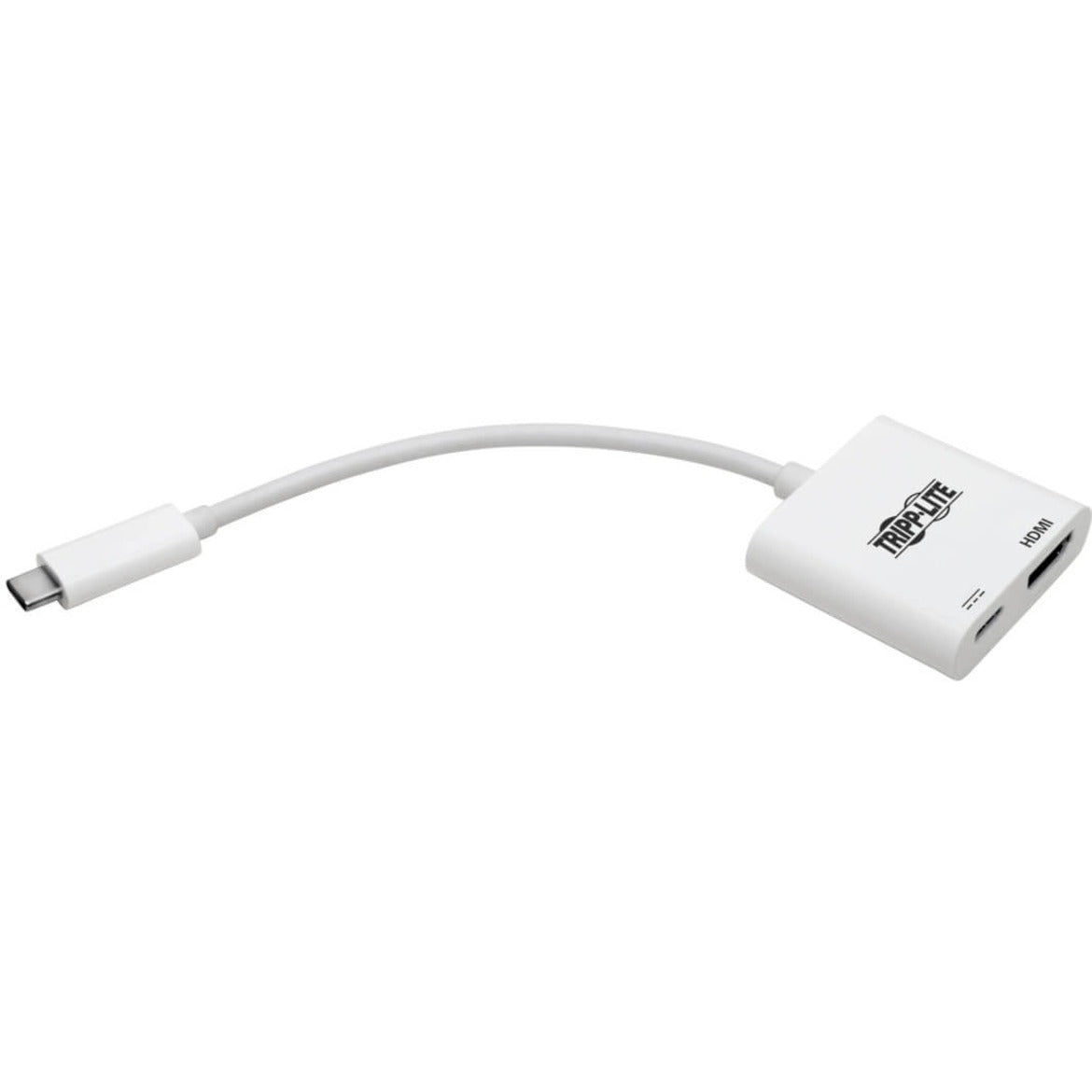 Tripp Lite U444-06N-H4K6WC USB-C 3.1 to HDMI 4K Adapter, M/F, White - Connect Your Devices with Ease