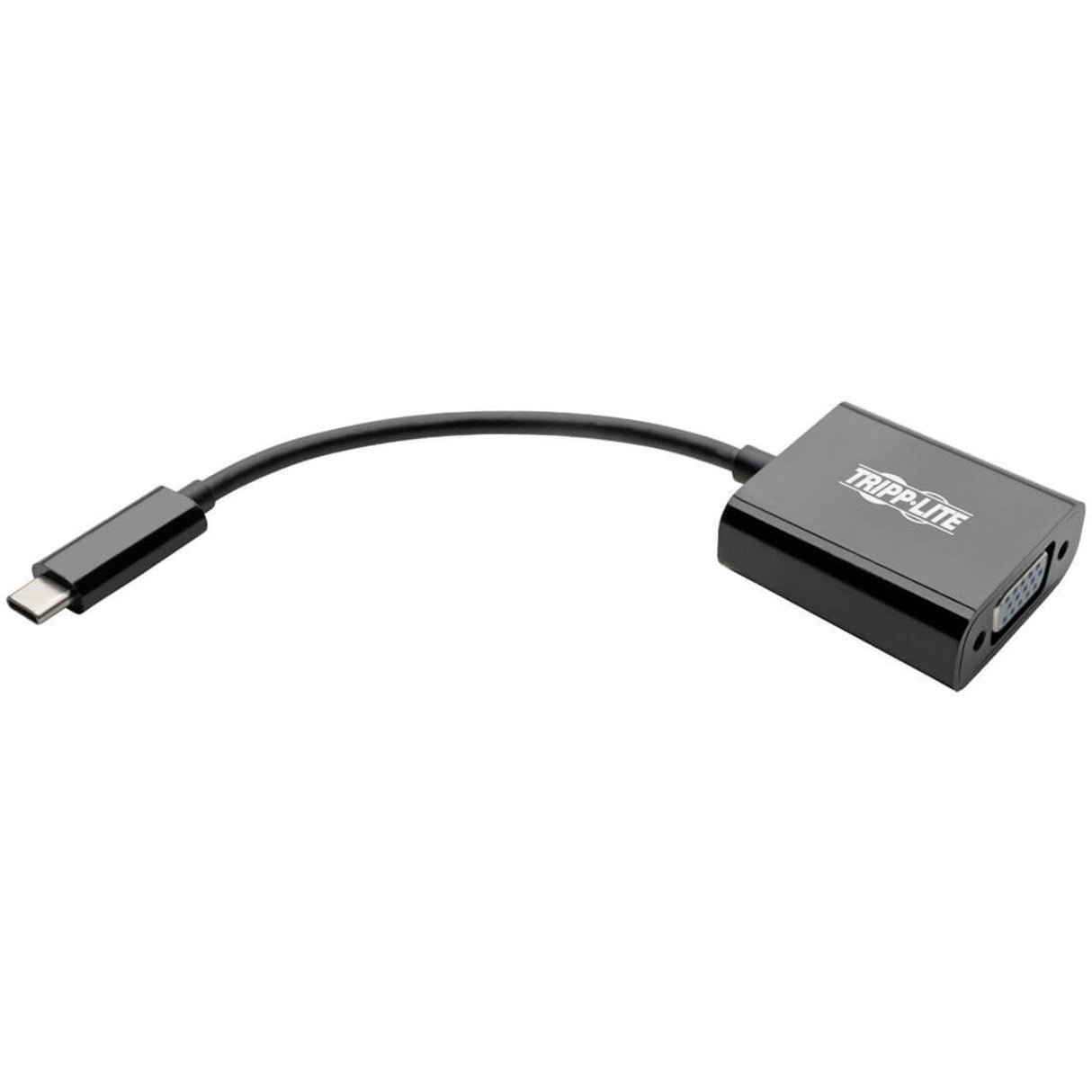 Tripp Lite U444-06N-VB-AM USB-C to VGA Adapter, USB 3.1, 1080p, Black
