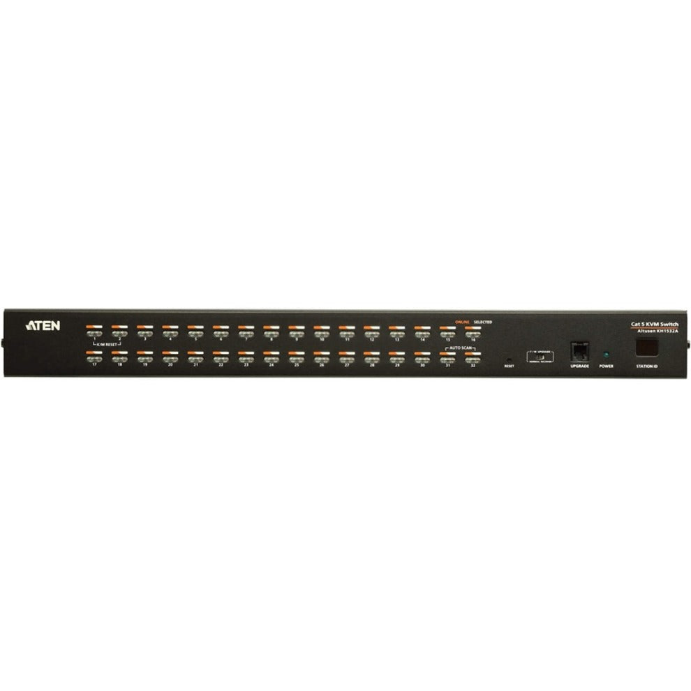 ATEN KH1532A 32-Port Cat 5 KVM Switch, USB/VGA/PS/2/Network (RJ-45), 1900 x 1200 Resolution