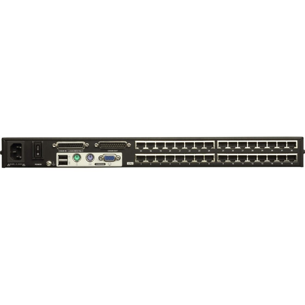 ATEN KH1532A 32-Port Cat 5 KVM Switch, USB/VGA/PS/2/Network (RJ-45), 1900 x 1200 Resolution