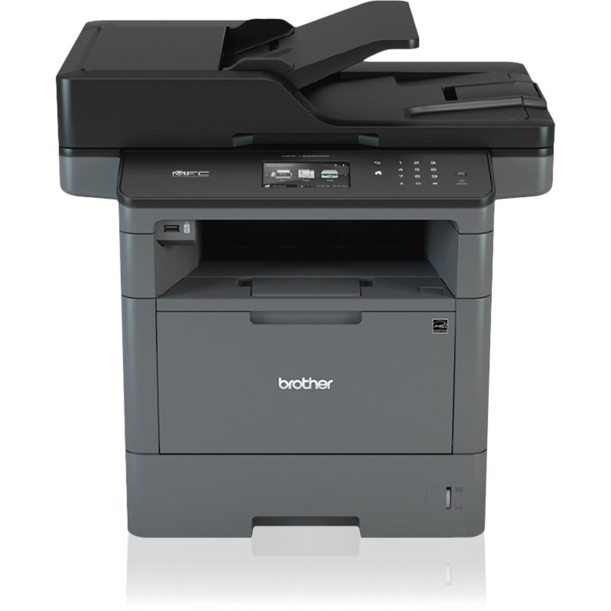 Brother MFC-L5850DW Business Laser All-in-One with Advanced Duplex and Wireless Networking, Monochrome Laser Multifunction Printer, MFC-L5850DW