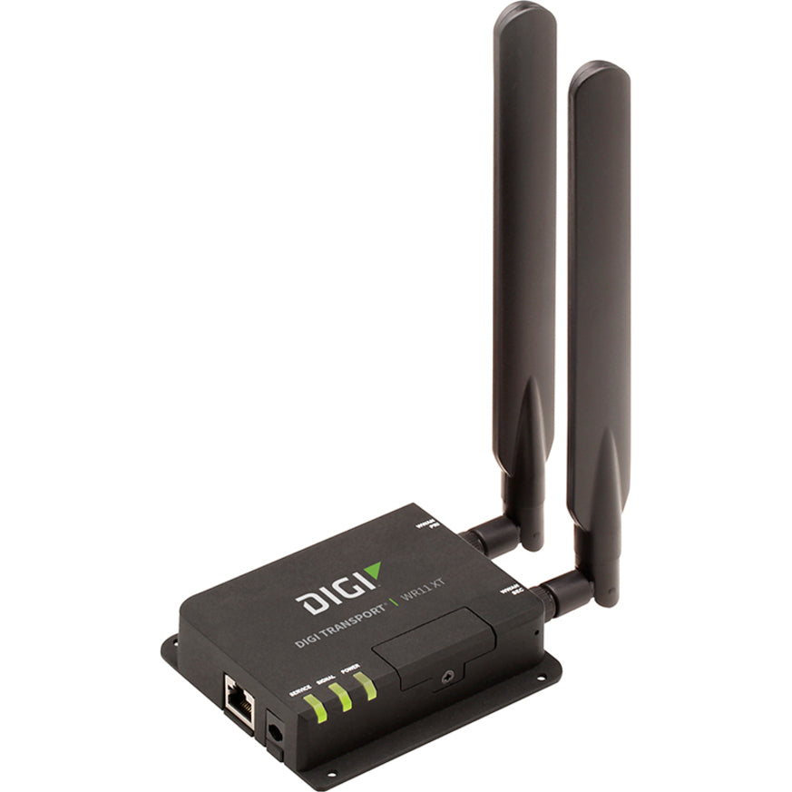 Digi WR11-M600-DE1-XB TransPort WR11 XT Modem/Wireless Router, 4G LTE, Fast Ethernet