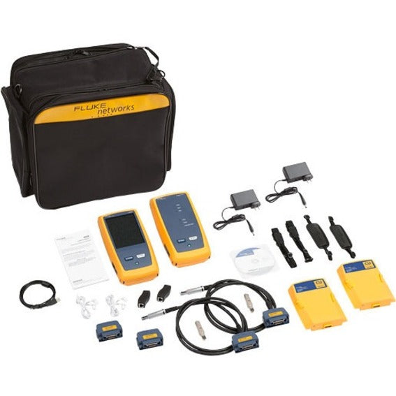 Fluke Networks DSX2-8000 Cable Analyzer, Twisted Pair Cable Testing, 40 Gigabit Ethernet
