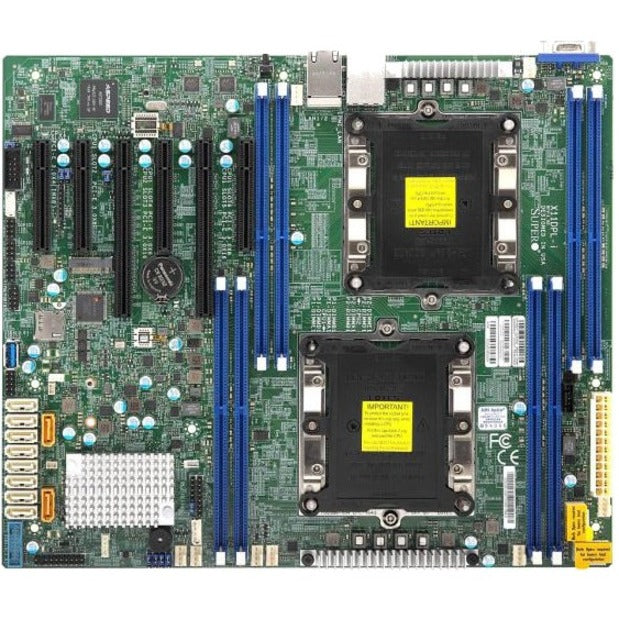 Supermicro MBD-X11DPL-I-B X11DPL-I Server Motherboard, ATX, Intel C621 Chipset, Dual Xeon Support