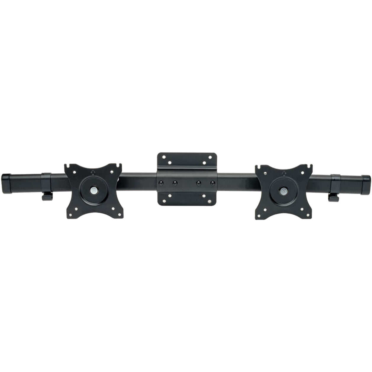 Tripp Lite DMA1327SD Universal Dual-Monitor Mount Adapter, Mounting Kit for Flat Panel Display and TV, 22 lb Maximum Load Capacity, 27" Maximum Screen Size Supported