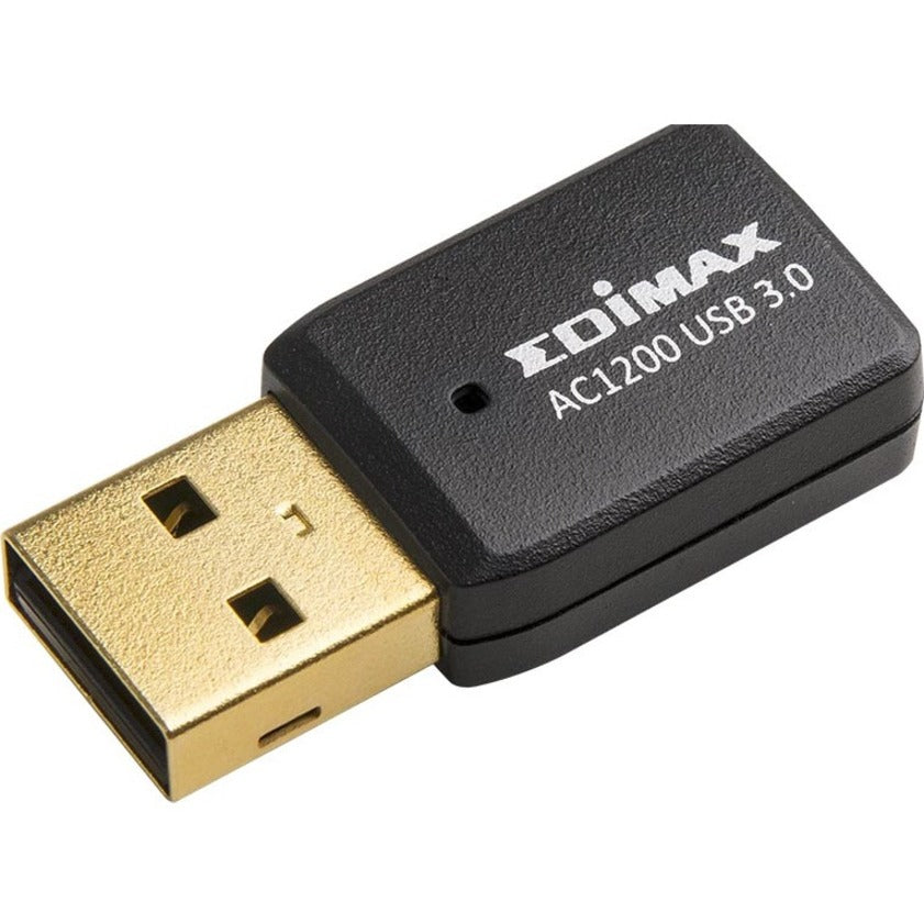 Edimax EW-7822UTC AC1200 Dual-Band MU-MIMO USB 3.0 Adapter, High-Speed Wi-Fi for Desktop Computer/Notebook