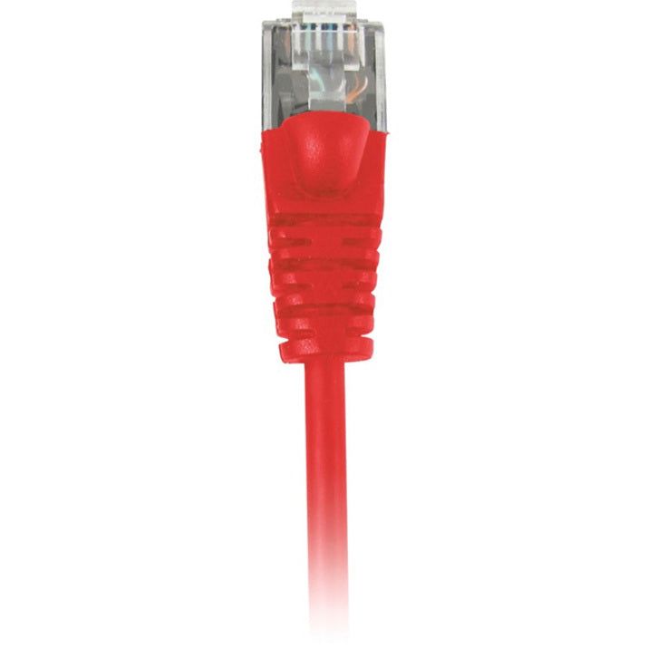 Comprehensive MCAT6-1PRORED MicroFlex Pro AV/IT CAT6 Snagless Patch Cable Red 1ft, Durable and Strain Relief