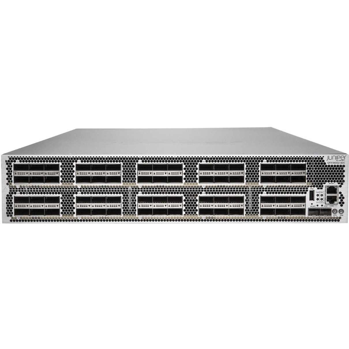 Juniper QFX10002-60C Layer 3 Switch, 100 Gigabit Ethernet, 60 Expansion Slots, Power Supply Included