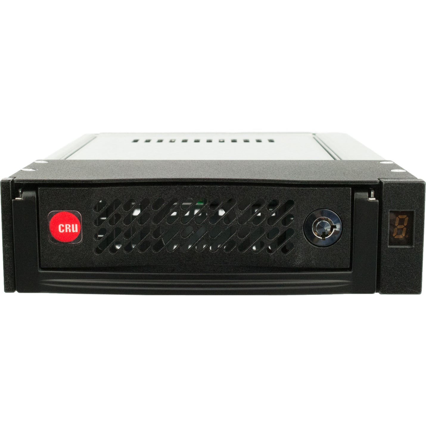 CRU 6546-6400-0500 DE110 SATA 6G Complete Assembly, Includes Frame and Carrier for SATA Drives, Black