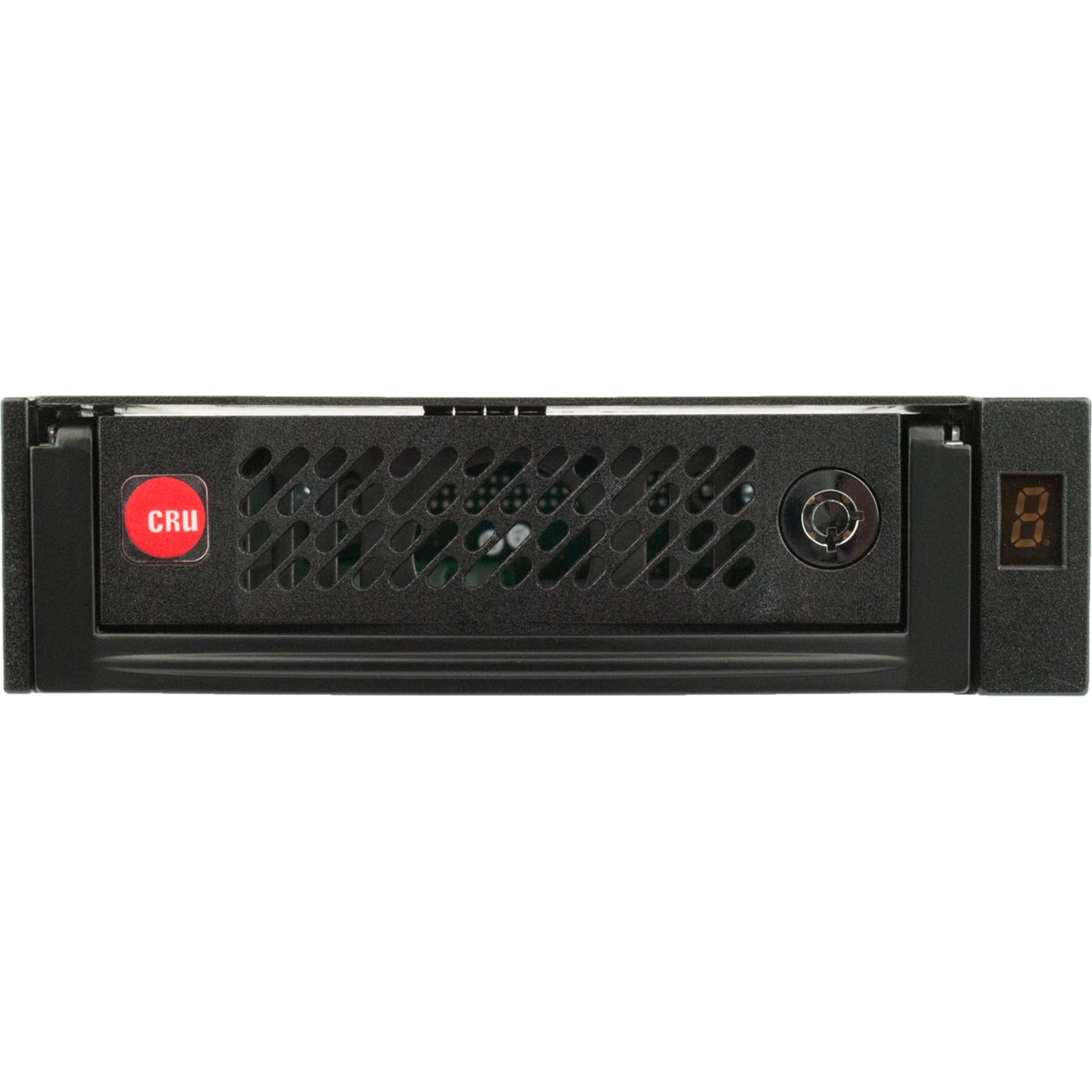 CRU 6546-6400-0500 DE110 SATA 6G Complete Assembly, Includes Frame and Carrier for SATA Drives, Black