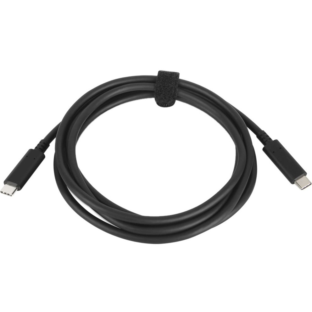 Lenovo 4X90Q59480 USB-C to USB-C Cable 2m, High-Speed Data Transfer, 6.56 ft, Black