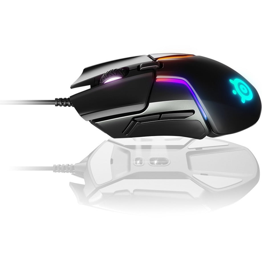 SteelSeries 62446 Rival 600 Mouse, Ergonomic Fit, TrueMove3+, 12000 dpi, USB [Discontinued]