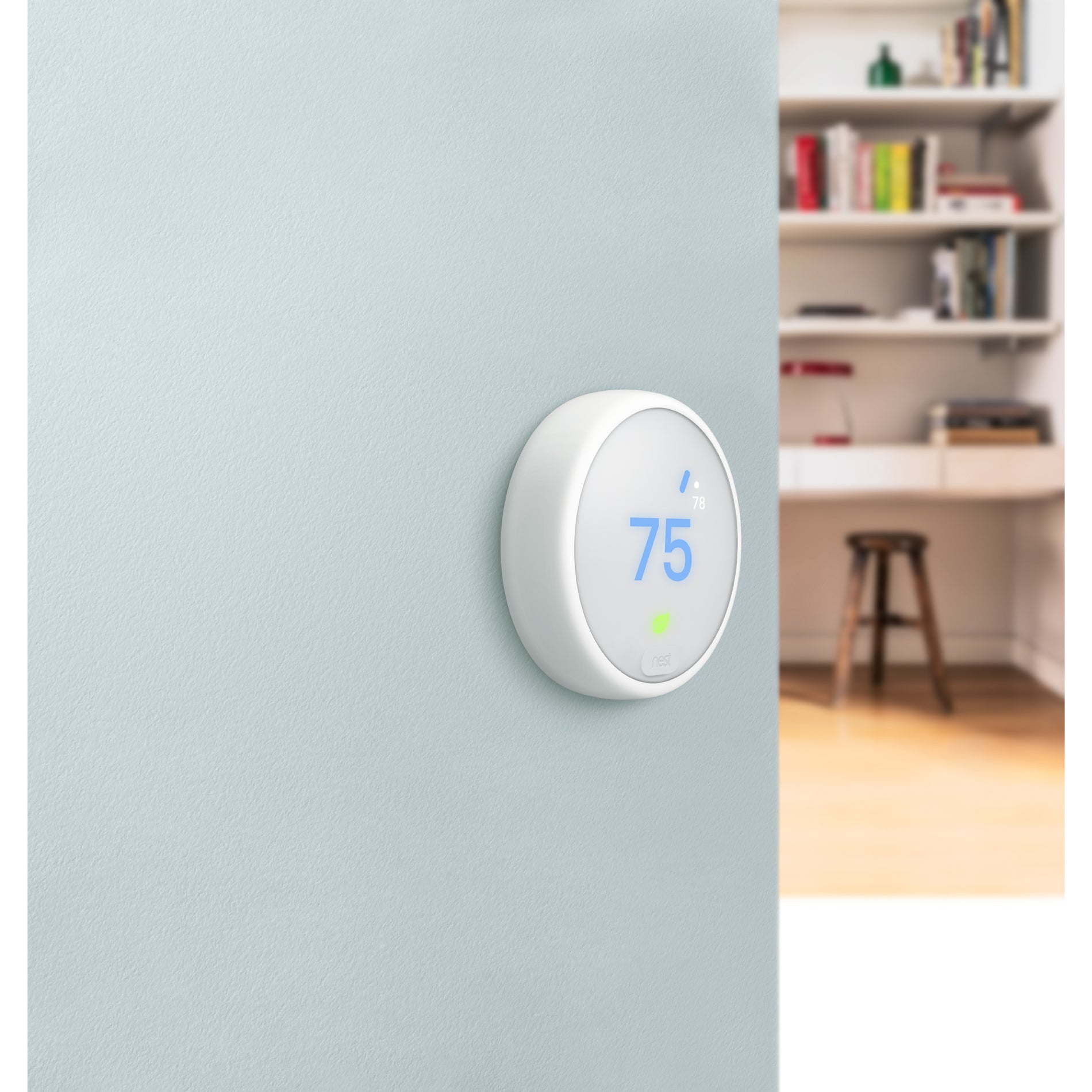 Google Nest T4001ES Thermostat E, Energy Star, Home, Fan, Heat Pump