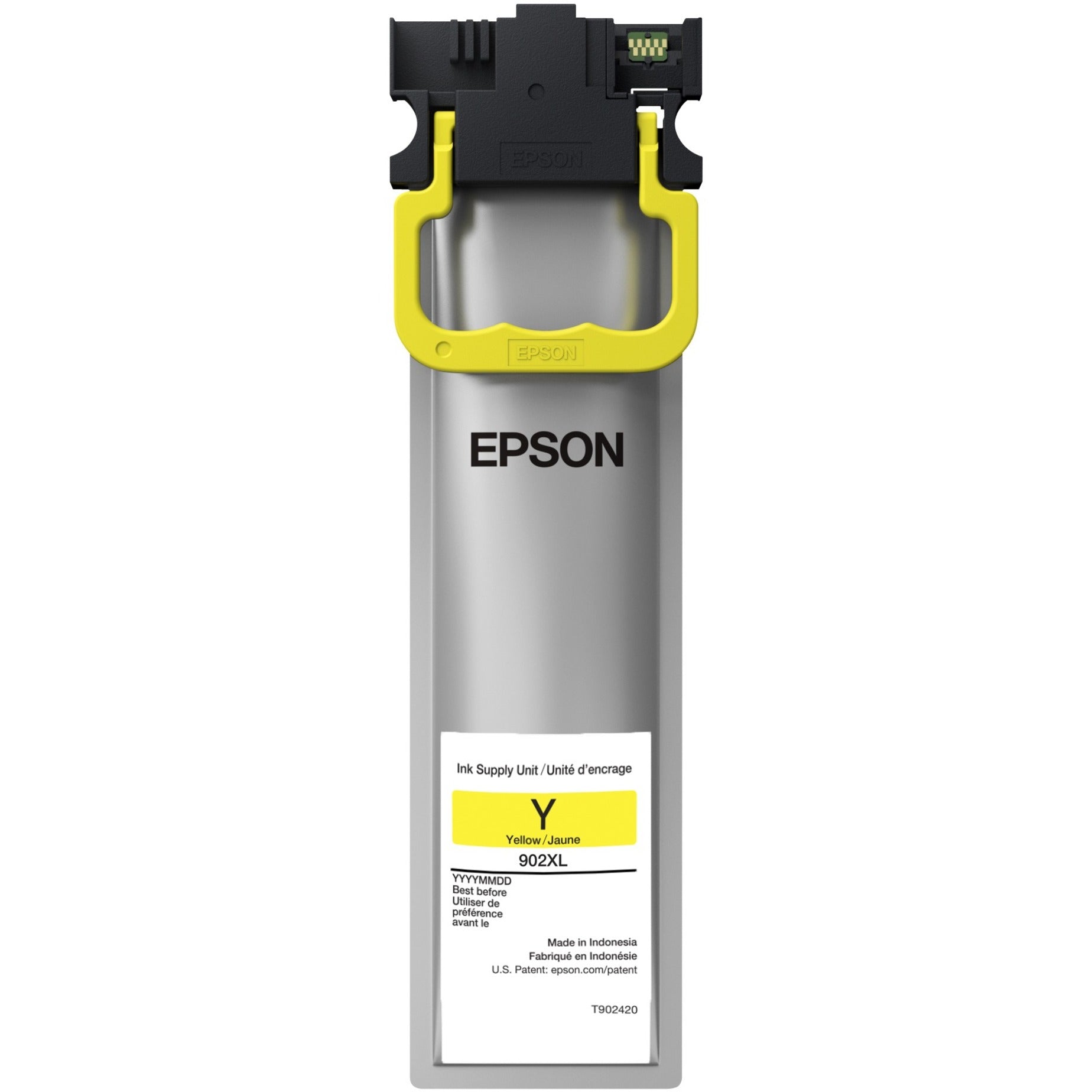 Epson T902XL420 DURABrite Ultra Ink Pack - High capacity Yellow, for WF-C5210/C5290/C5710/C5790