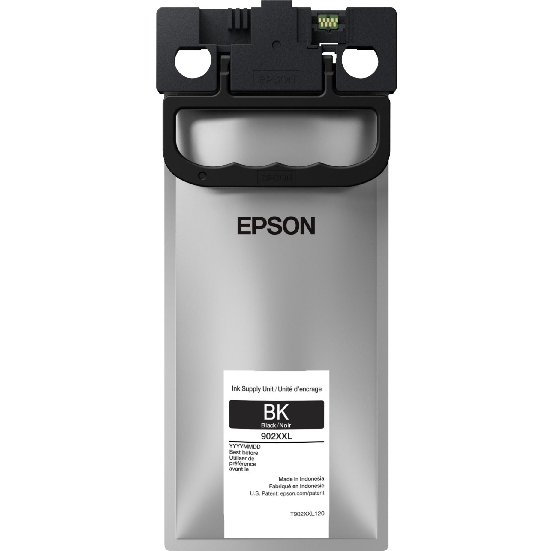 Epson T902XXL120 DURABrite Ultra Black Ink Cartridge, Extra High Yield