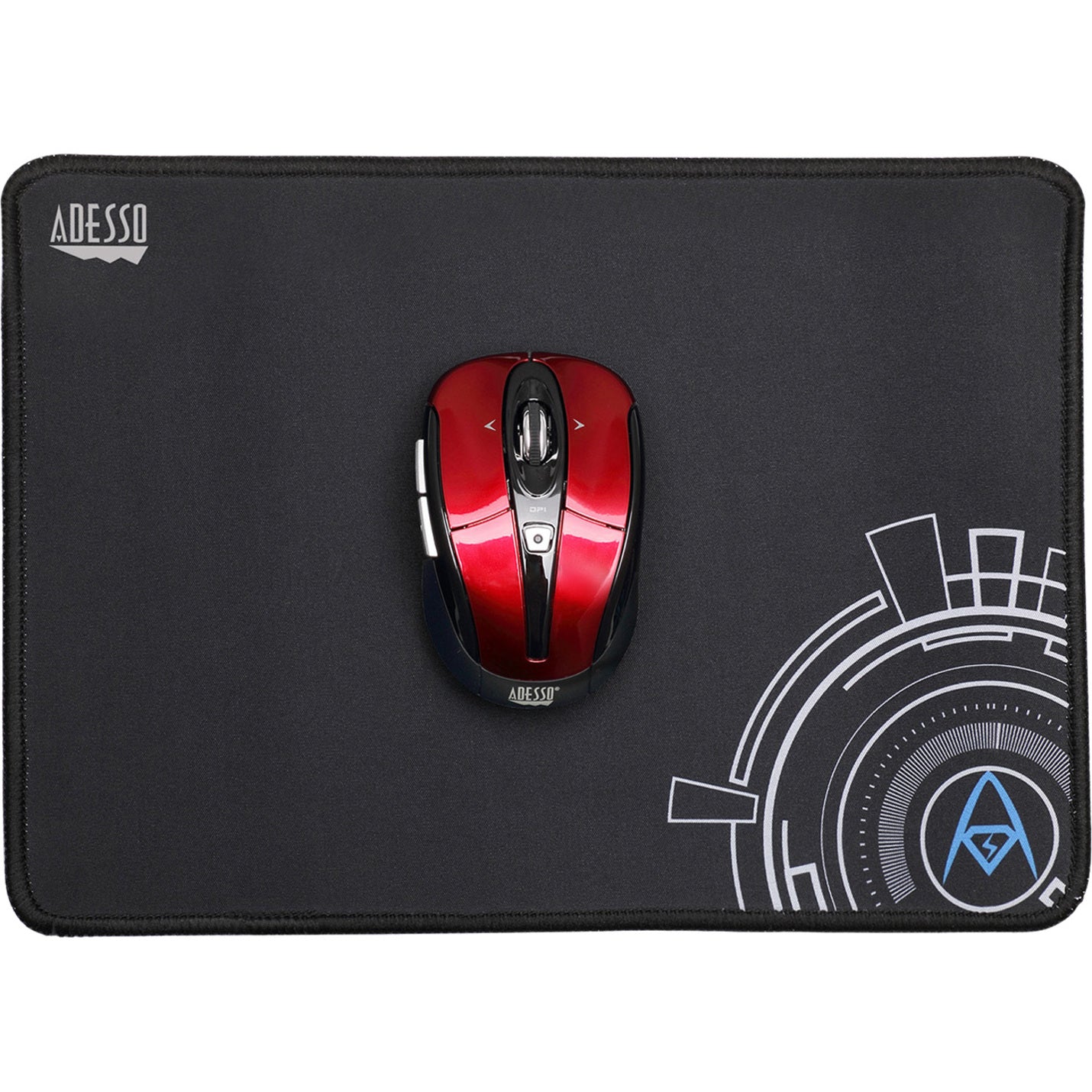 Adesso TRUFORM P102 16 x 12 Inches Gaming Mouse Pad, Peel Resistant, Anti-slip, Scratch Resistant