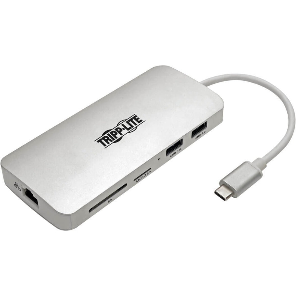 Tripp Lite U442-DOCK11-S Docking Station 4k w/USB Hub, HDMI, SD/Micro SD, Gbe Charging