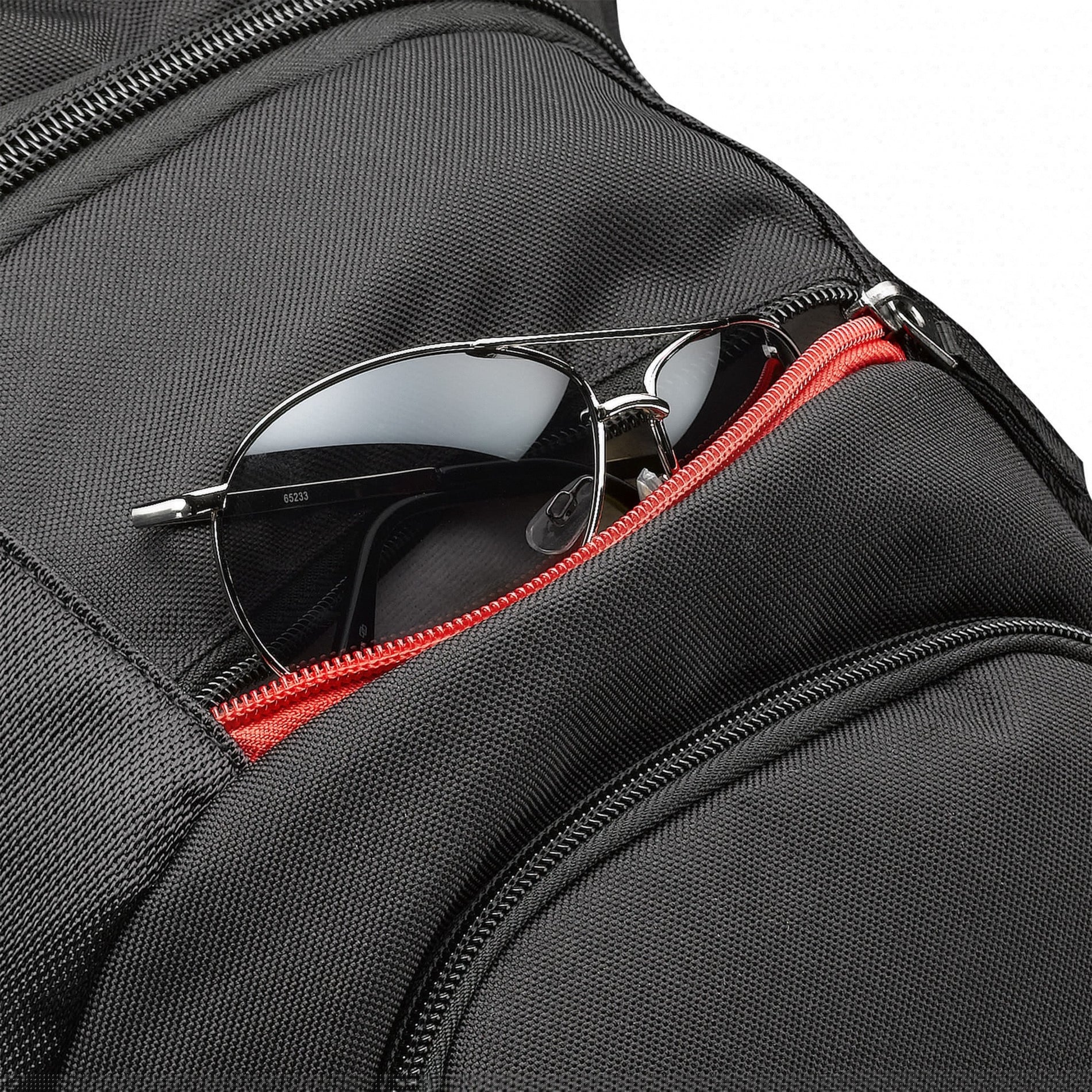Case Logic 3201265 14" Laptop Backpack, Black, Polyester, Shoulder Strap