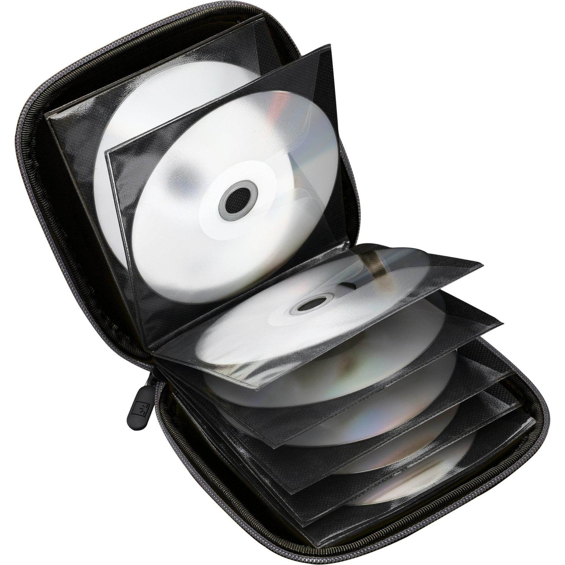 Case Logic 3200439 24 Capacity CD Wallet, Black, EVA Foam, 5 Year Warranty