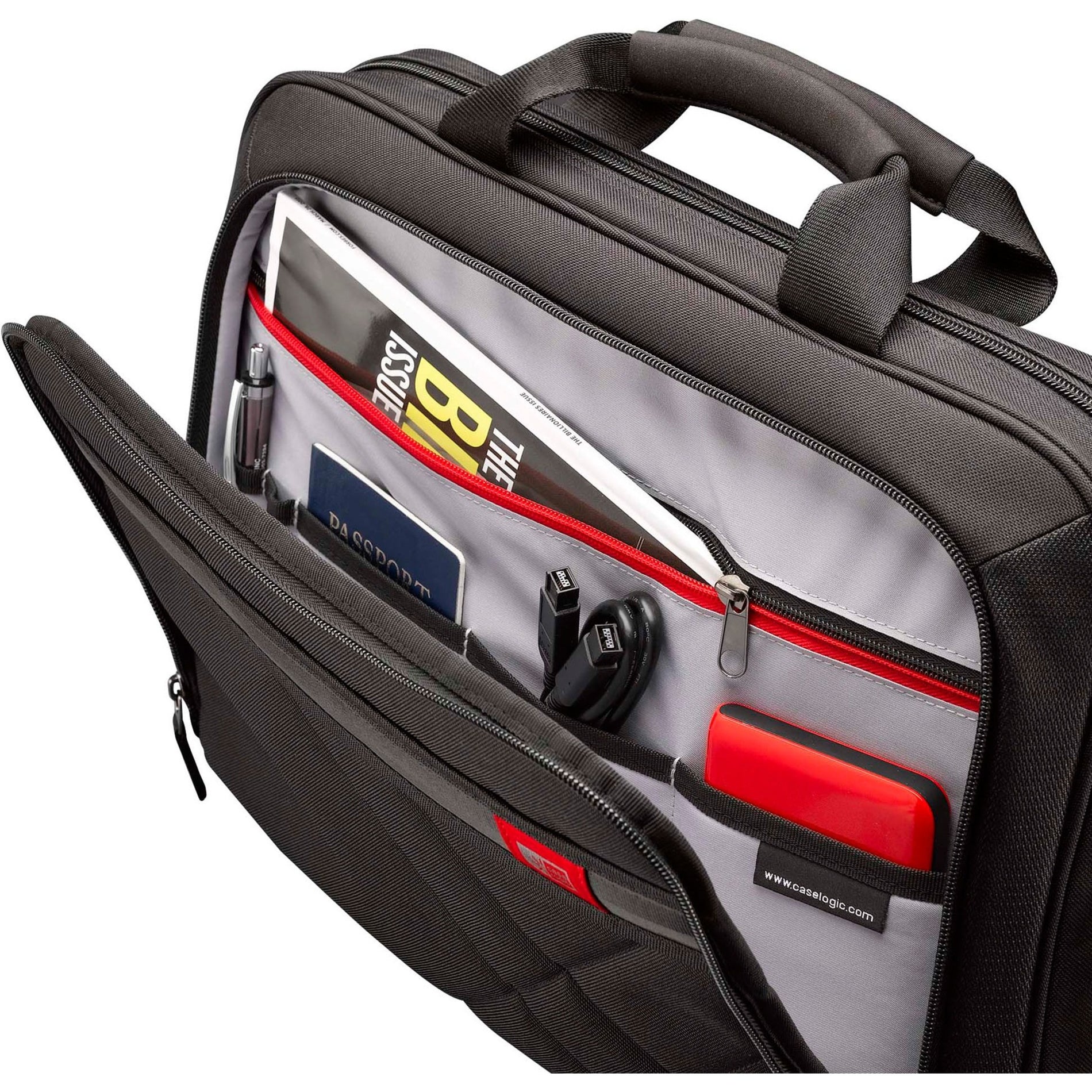 Case Logic 3201434 17.3" Laptop and Tablet Case, Slip Resistant Shoulder Strap, Polyester, Neoprene Handle