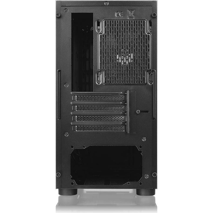 Thermaltake CA-1J1-00S1NN-00 Versa H17 Micro Case, Mini-tower Computer Case, Black, 2 Year Warranty