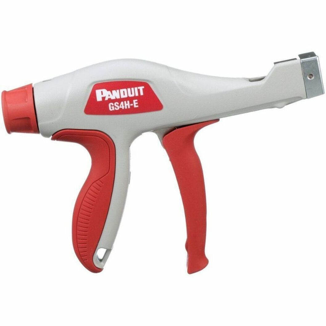 PanZone GS4H-E Cable Tie Hand Tool, Light Gray, Red, 7.8x1.27"