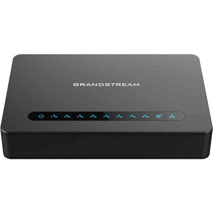 Grandstream HT818 Analog Telephone Adapter 8 Port FXS Gateway, Powerful 8 Port FXS Gateway With Gigabit NAT Router