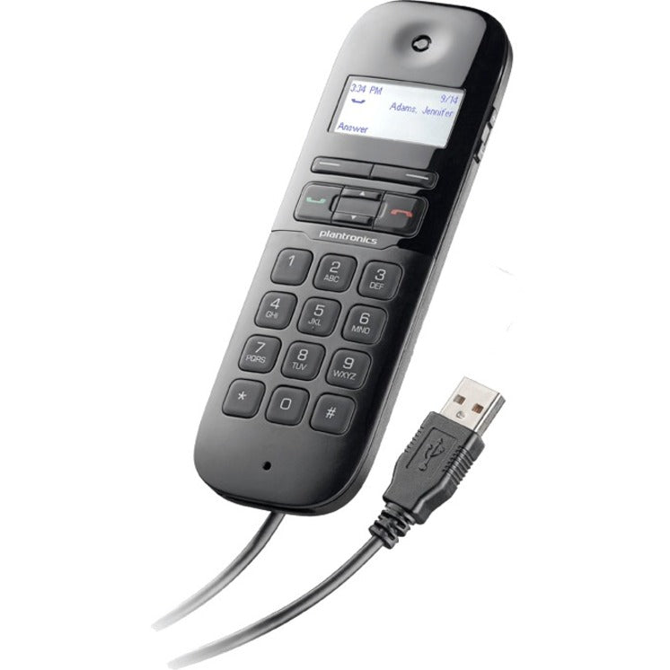 Plantronics 57240.004 Calisto P240 Handset, USB Connectivity, LCD Screen, Speakerphone