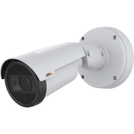 AXIS 01054-001 P1447-LE Network Camera, 5 Megapixel Indoor/Outdoor, Varifocal Lens, 3x Optical Zoom, H.264, Motion Detection, Built-in IR LED, SD Card Local Storage