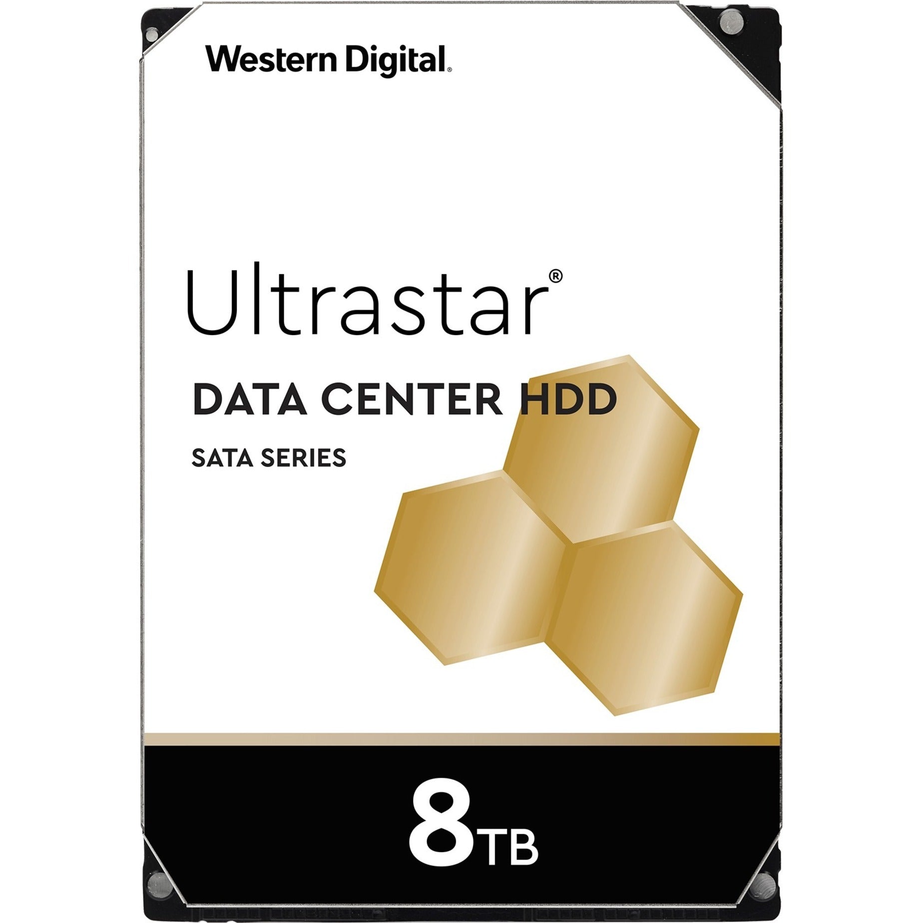 Western Digital 0B36404 8TB Ultrastar DC HC320 SATA HDD, 7200RPM, 512e, 5-Year Warranty